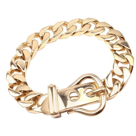 hermes chain link bracelet.